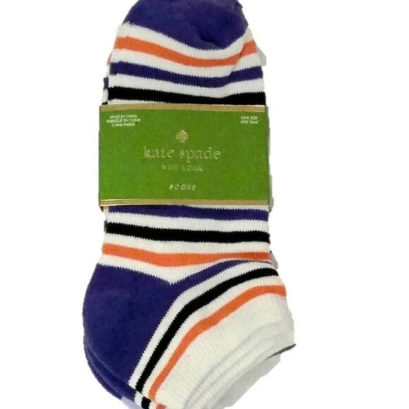 KATE SPADE New York SET OF 2 Lady Stripes socks